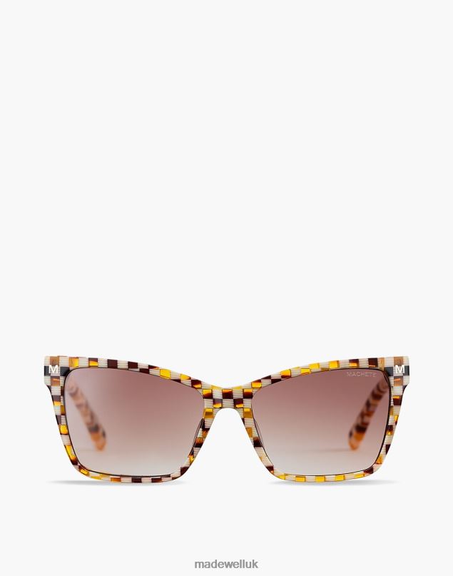 Madewell Women MACHETE Sally Sunglasses Accessories Light Tortoise 8P4861791