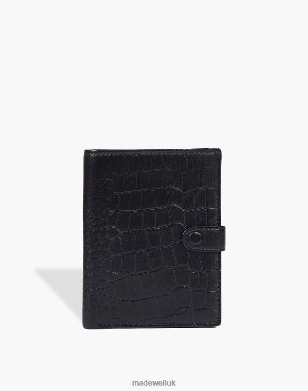 Madewell Women Hyer Goods Luxe Traveler's Wallet Accessories Black Multi 8P4861598