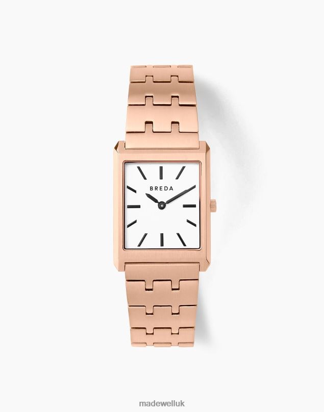 Madewell Women Breda Virgil Metal Bracelet Watch Accessories Rose Gold 8P4861136