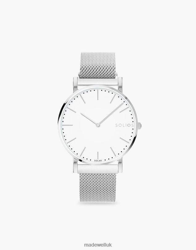 Madewell Women Solios Watches The Solar Accessories Silver 8P4862280