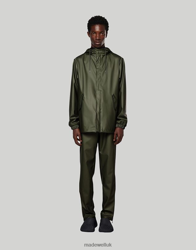 Madewell Women Rains TM Fishtail Jacket Clothing Green 8P4862169