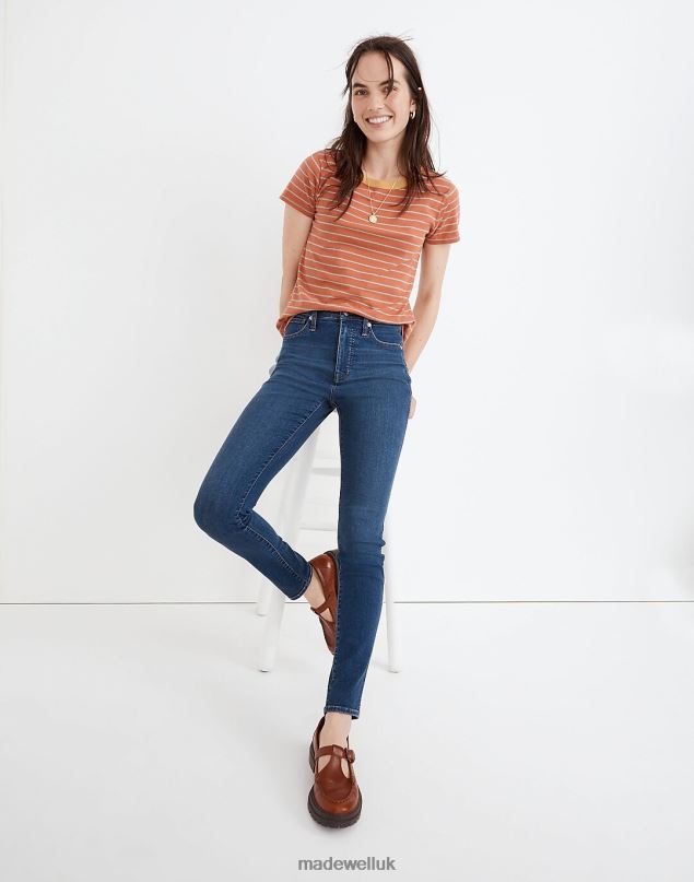 Madewell Women 10'' High-Rise Skinny Jeans Clothing Coronet Wash 8P4862559