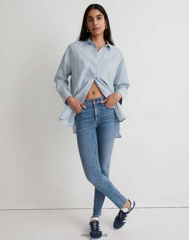 Madewell Women 9'' Mid-Rise Skinny Jeans Clothing Cloverdale Wash 8P4862539