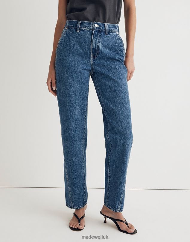 Madewell Women Baggy Straight Jean Clothing Ensenada Wash 8P4862548