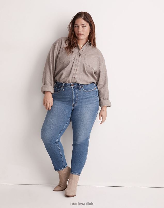 Madewell Women Plus Curvy Stovepipe Jeans Clothing Leaside Wash 8P4862544