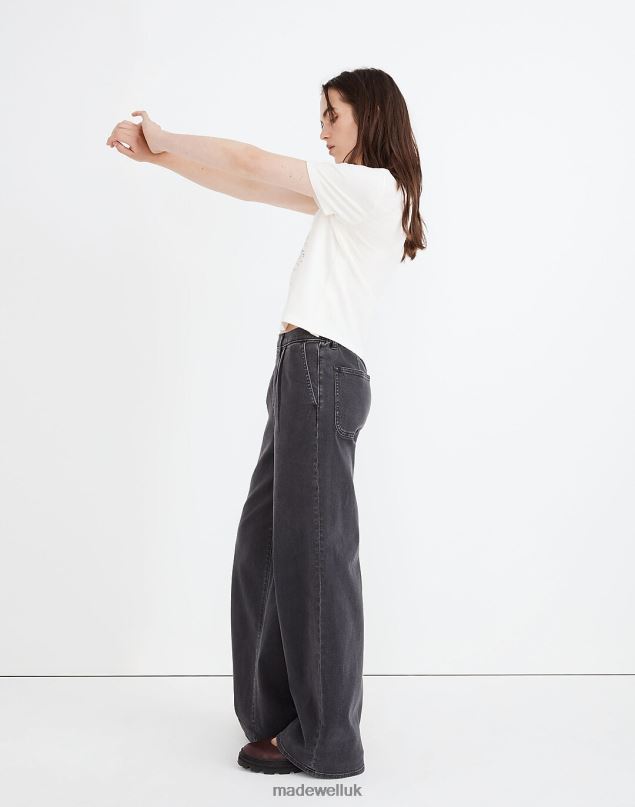 Madewell Women Superwide-Leg Jeans Clothing Bessemer Wash 8P4862554