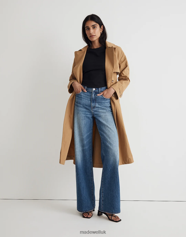 Madewell Women Superwide-Leg Jeans Clothing Fannin Wash 8P4862477