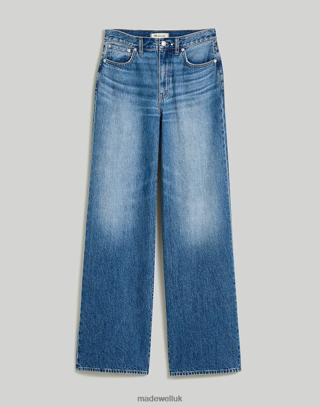 Madewell Women Superwide-Leg Jeans Clothing Fannin Wash 8P4862477