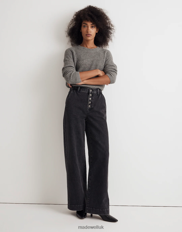 Madewell Women Superwide-Leg Jeans Clothing Selwick Wash 8P4861057
