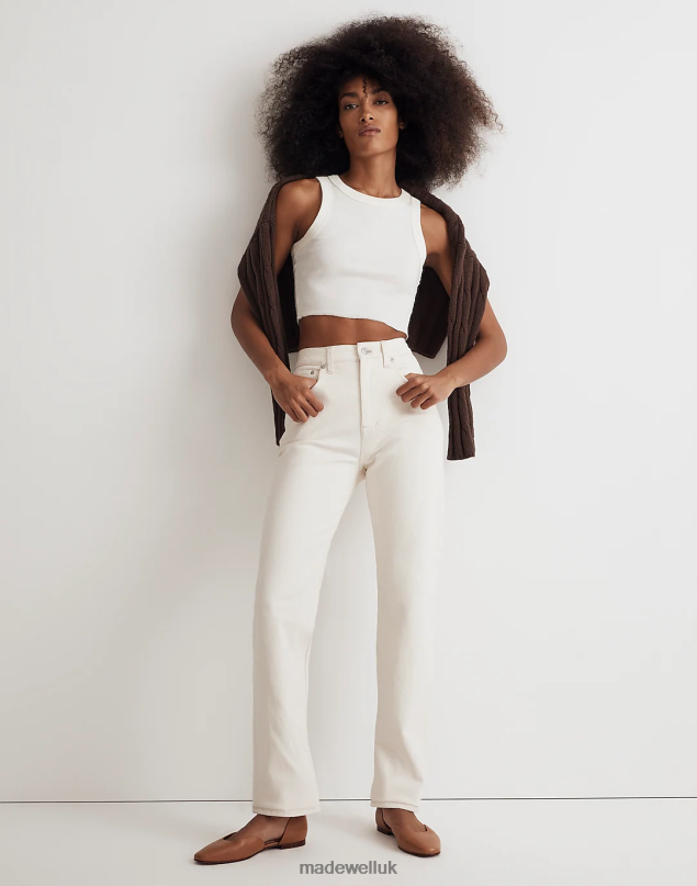 Madewell Women The '90s Straight Jean Clothing Vintage Canvas 8P4861046