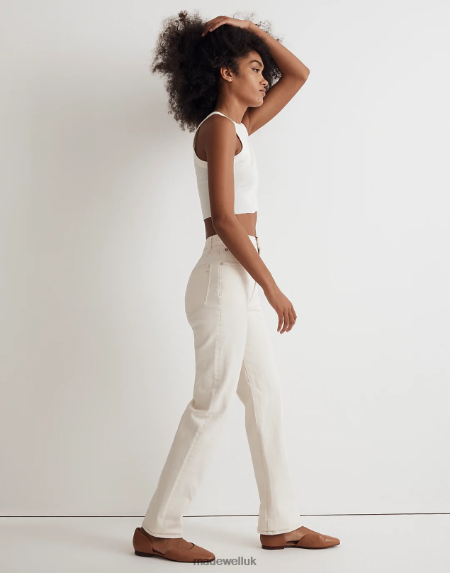 Madewell Women The '90s Straight Jean Clothing Vintage Canvas 8P4861046