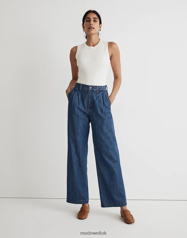 Madewell Women The Harlow Wide-Leg Jean Fairson Clothing Farson Wash 8P4861122
