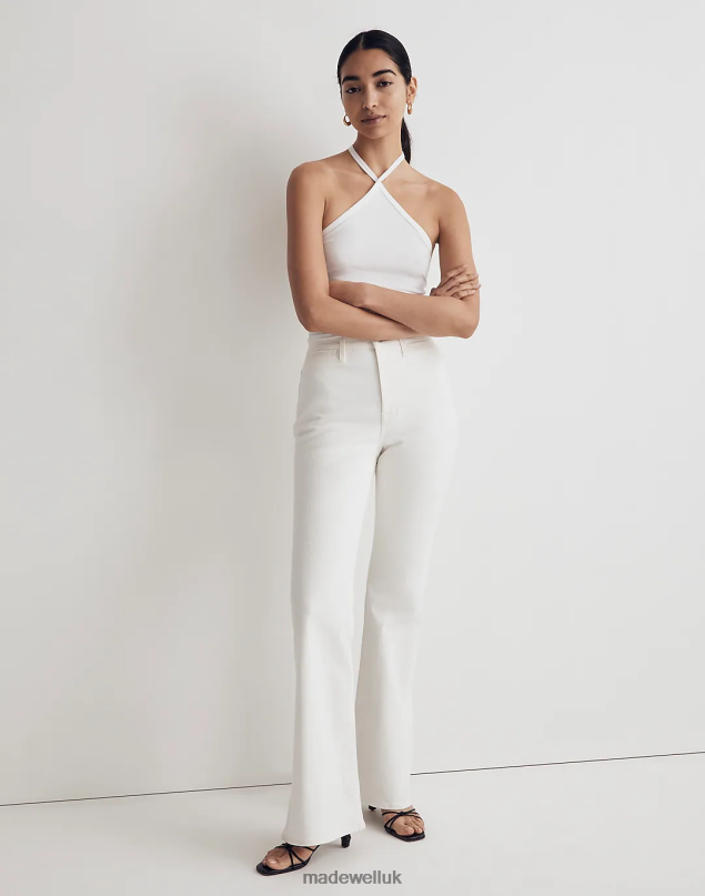 Madewell Women The Perfect Vintage Flare Clothing Tile White 8P4862523