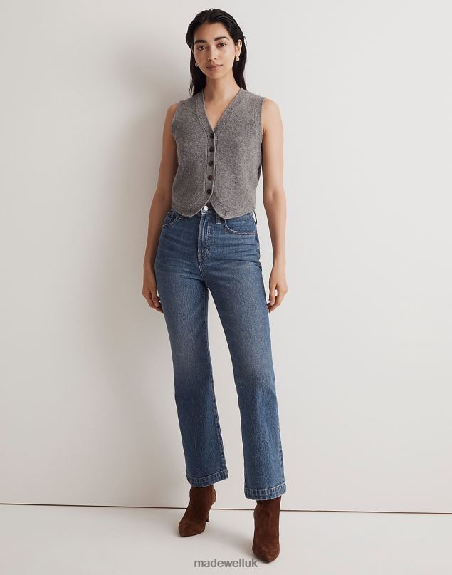 Madewell Women The Perfect Vintage Flare Crop Clothing Larison Wash 8P4861103