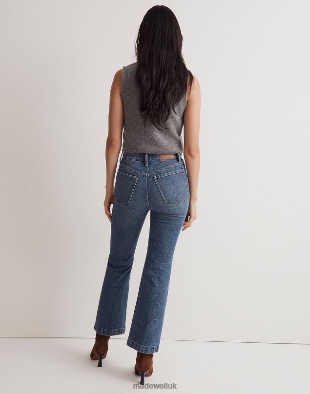 Madewell Women The Perfect Vintage Flare Crop Clothing Larison Wash 8P4861103