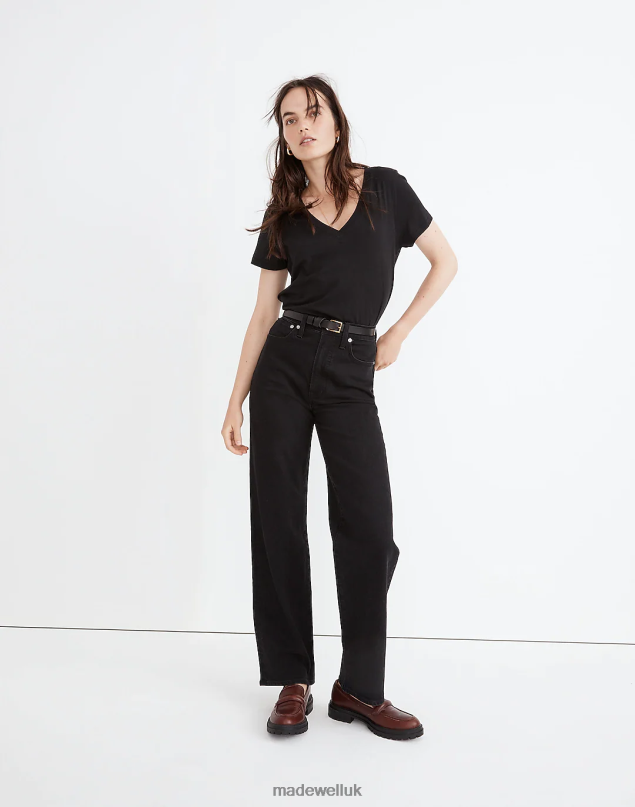 Madewell Women The Perfect Vintage Wide-Leg Jean Clothing Belmere Wash 8P4862504