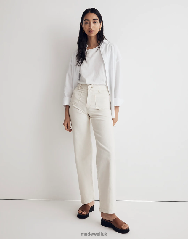 Madewell Women The Perfect Vintage Wide-Leg Jean Clothing Vintage Canvas 8P4862506