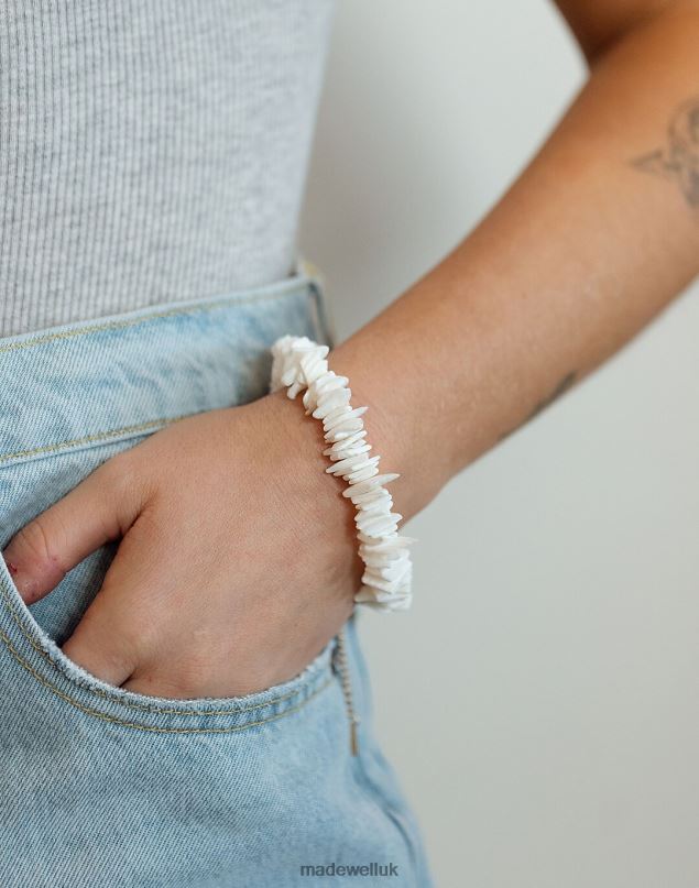 Madewell Women casa clara shimmy Collection Ivory White 8P4861371