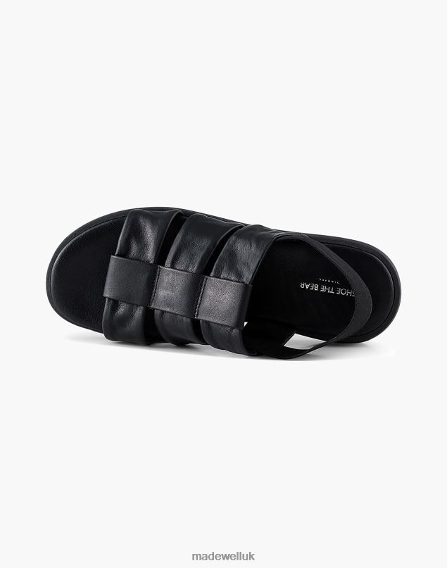 Madewell Women Shoe The Bear Brenna Fisherman Footwear Black 8P4862221