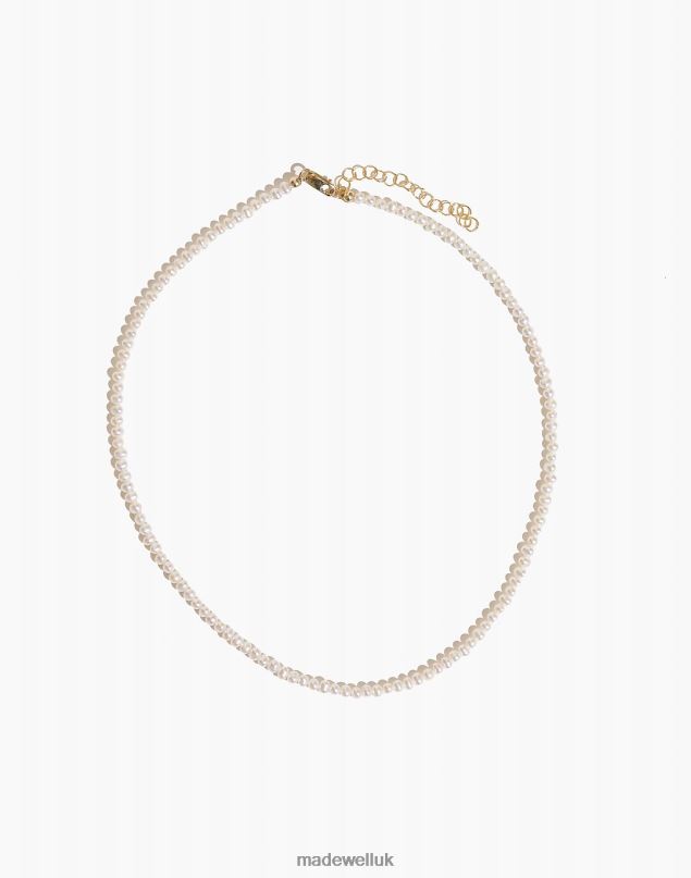 Madewell Women BYCHARI PEARL CHOKER Jewelry Gold 8P4861351