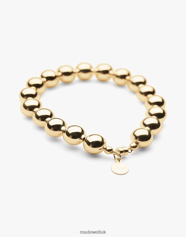 Madewell Women Charlotte Cauwe Studio Bead Bracelet in 10mm Jewelry Gold 8P4861389