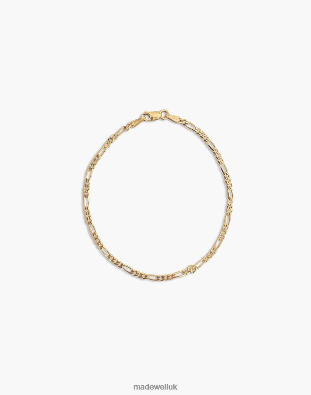 Madewell Women Kinn Kyle Figaro Chain Anklet Jewelry Gold 8P4861757