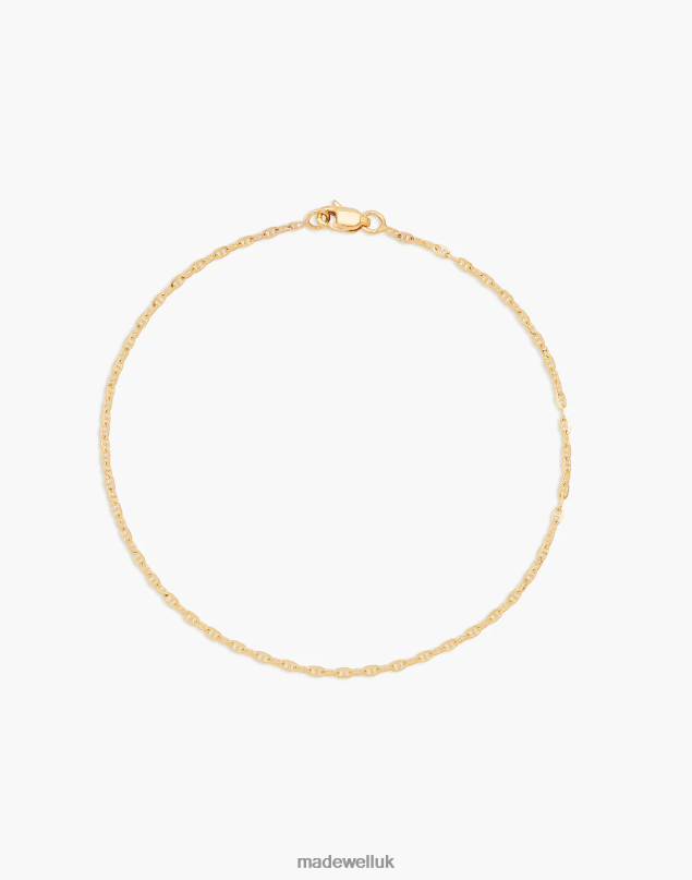 Madewell Women Kinn Mariner Chain Bracelet Jewelry Gold 8P4861737