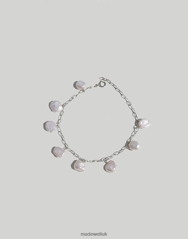 Madewell Women MUNS Playa Charm Bracelet Jewelry Silver 8P4861955