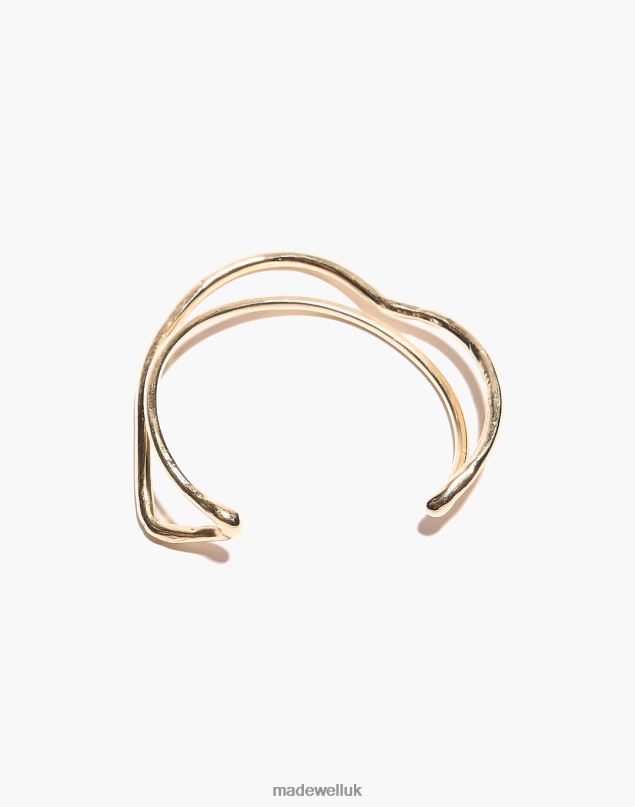 Madewell Women Odette Eros Cuff Jewelry Gold 8P4862058
