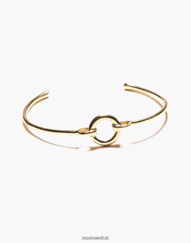 Madewell Women Odette New York Beau Cuff Bracelet Jewelry Gold 8P4862081