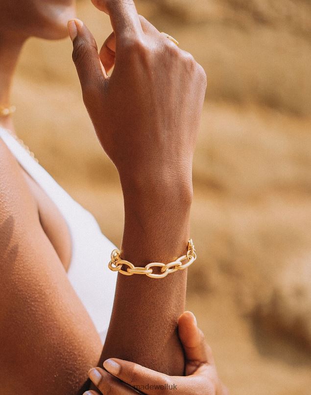 Madewell Women TSEATJEWELRY AM BRACELET Accessories Gold 8P4862364