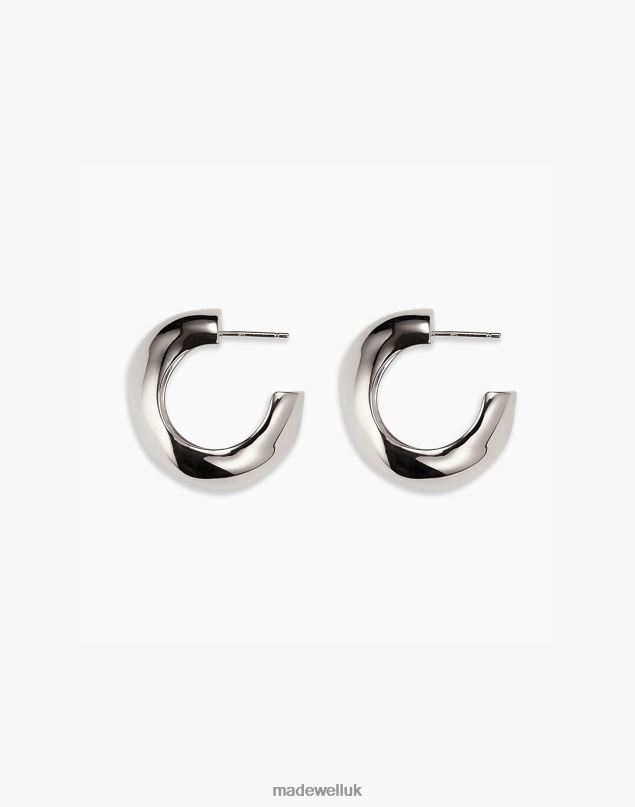 Madewell Women AGMES Celia Hoops Jewelry Silver 8P4861173