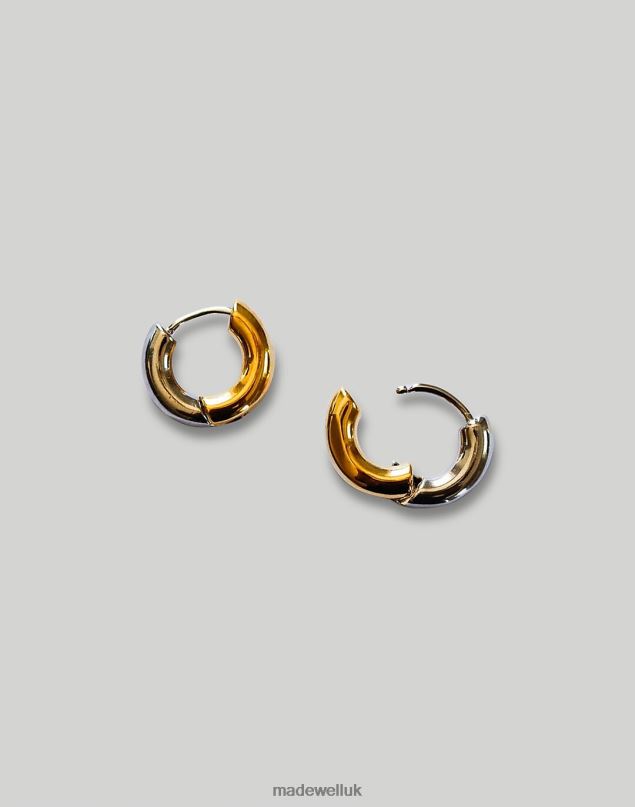 Madewell Women Abcrete & Co. Gemini Duo Huggies Jewelry Multi 8P4861455