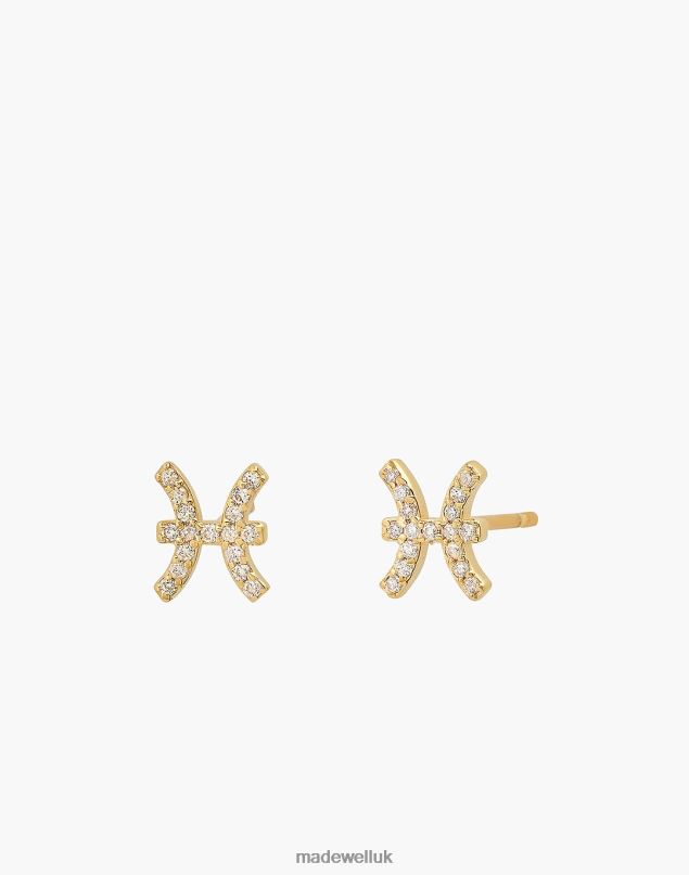 Madewell Women BYCHARI DIAMOND ZODIAC EARRINGS Jewelry Aries 8P4861360