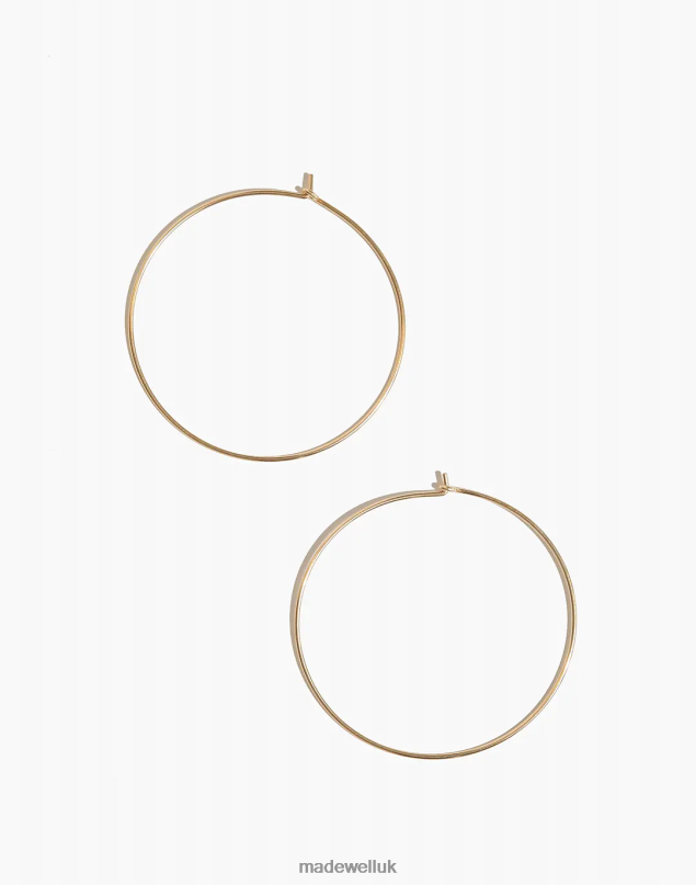 Madewell Women BYCHARI HOOP EARRINGS Jewelry Gold 8P4861348