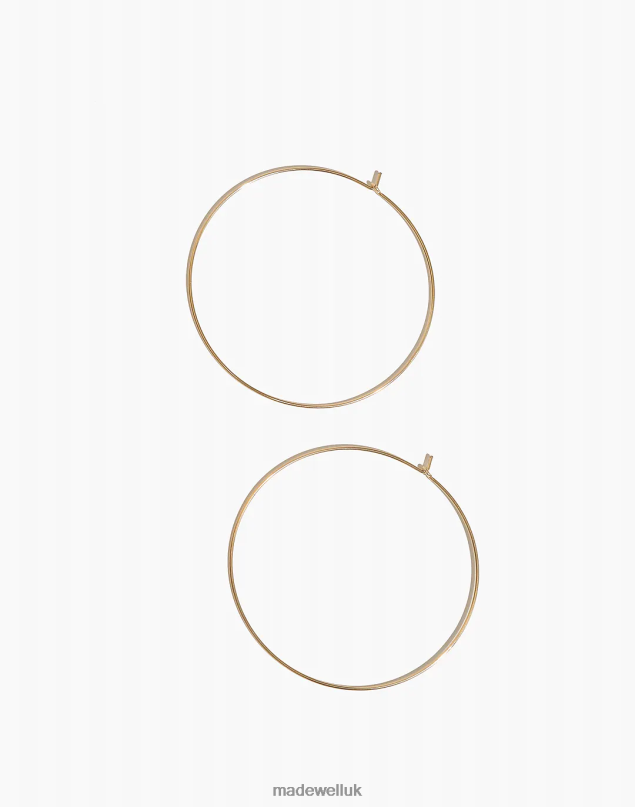 Madewell Women BYCHARI HOOP EARRINGS Jewelry Gold 8P4861348