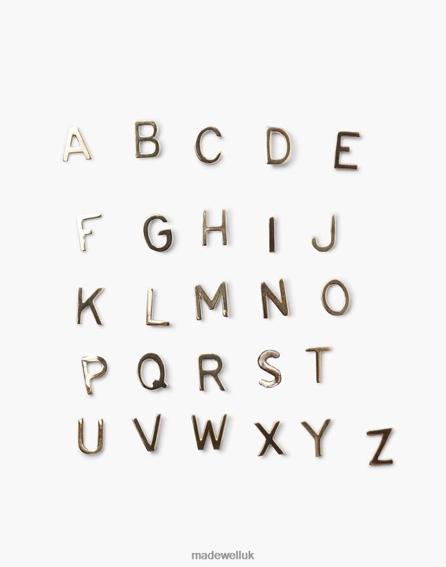Madewell Women Charlotte Cauwe Studio Letter Stud Earring Jewelry Letter Z 8P4861401