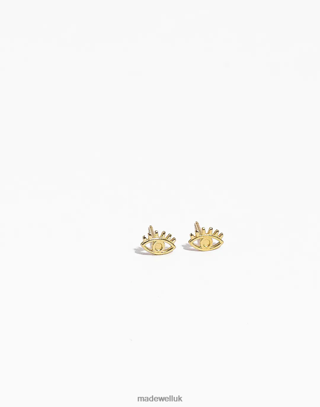 Madewell Women Katie Dean Jewelry Evil Eye Studs Accessories Gold 8P4861486
