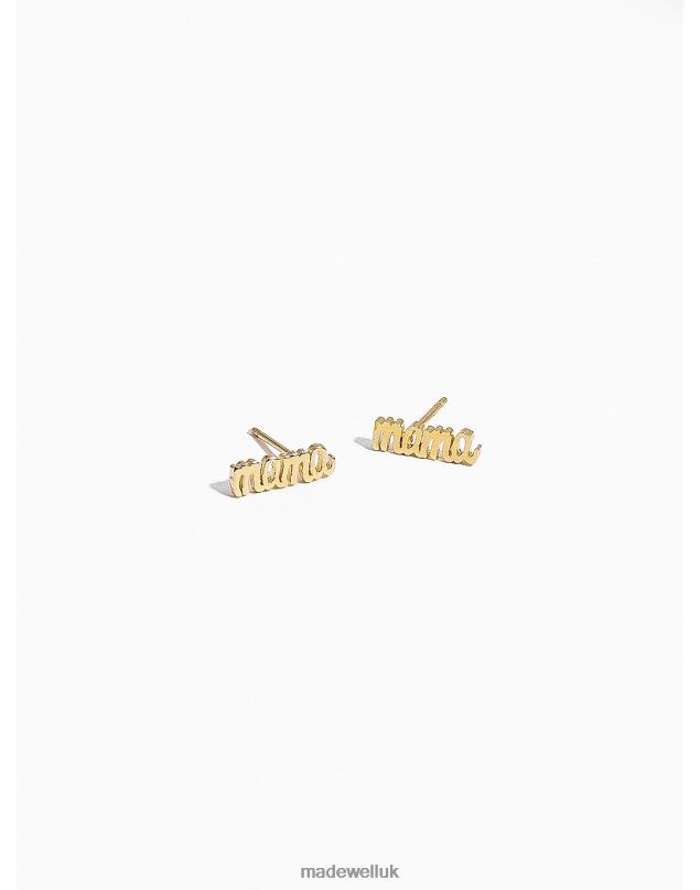 Madewell Women Katie Dean Jewelry Mama Studs Accessories Gold 8P4861483