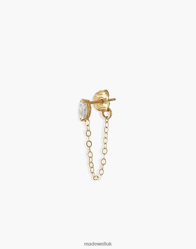 Madewell Women Kinn Marquise Chain Earring Jewelry Gold 8P4861746