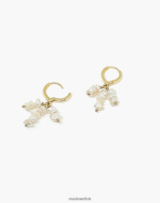 Madewell Women MIJU Tavi Earrings Jewelry Gold 8P4861917