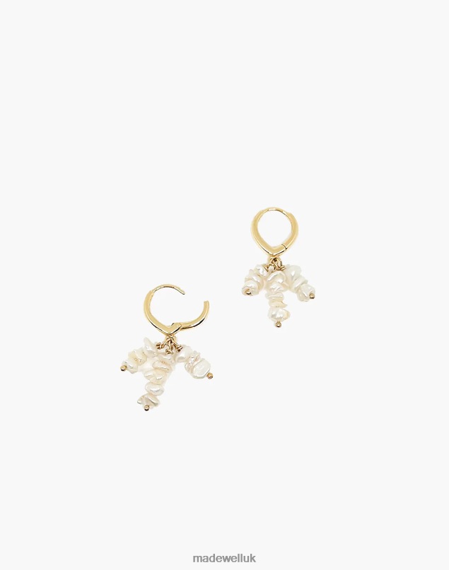Madewell Women MIJU Tavi Earrings Jewelry Gold 8P4861917