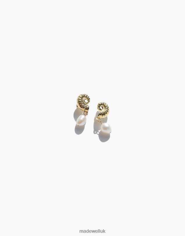 Madewell Women MUNS Aurea Earrings Jewelry Gold 8P4862005