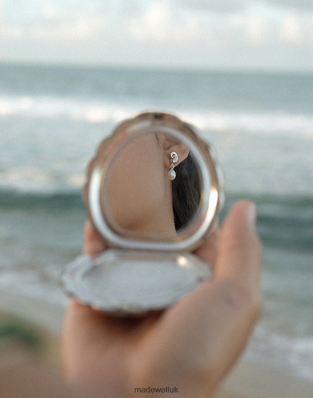 Madewell Women MUNS Aurea Earrings Jewelry Silver 8P4861991