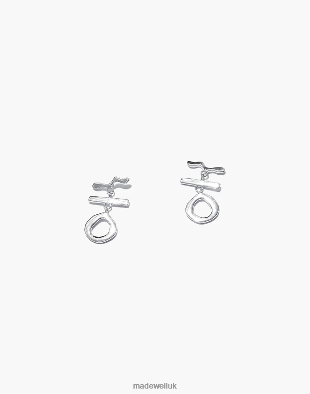 Madewell Women MUNS Movimiento Earrings Jewelry Silver 8P4861985
