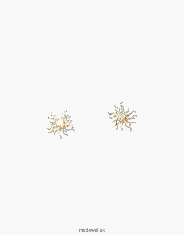 Madewell Women MUNS Sol Earrings Jewelry Gold 8P4861974