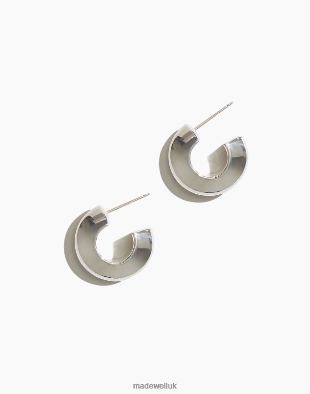Madewell Women Maslo Jewelry Round Peak Earrings Sterling Accessories Silver 8P4861898