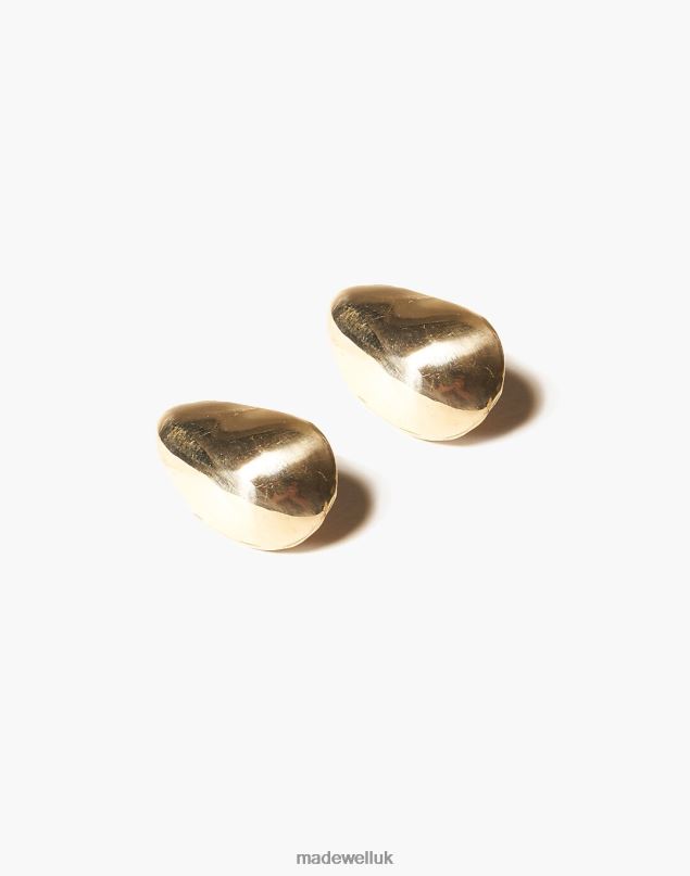 Madewell Women Odette Shield Earrings Jewelry Brass 8P4862074