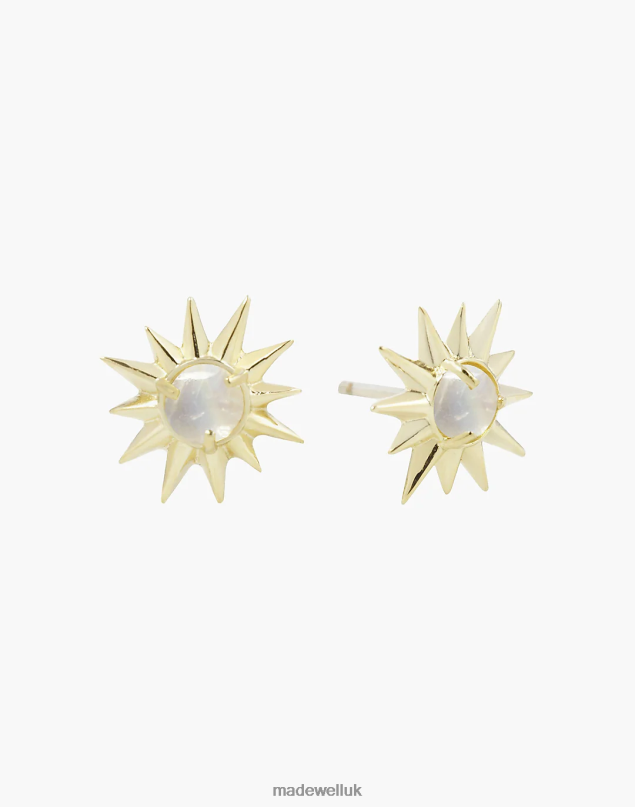 Madewell Women STUDIO GRUN Opal Starburst Stud Earrings Jewelry White 8P4861544