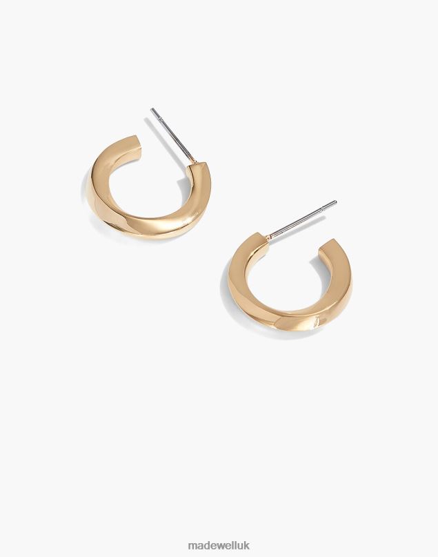 Madewell Women Soko Imara Mini Hoop Earrings Jewelry Gold 8P4862278